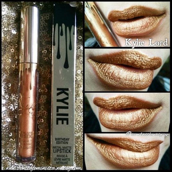 Kylie Cosmetics Birthday Edition Lip Kit in Lord - Picture 4 of 4
